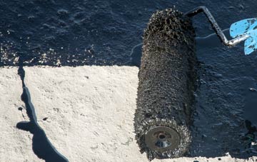 Quarterbank liquid sealant waterproofing